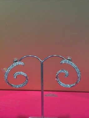 Beautiful earings with luxurious gems